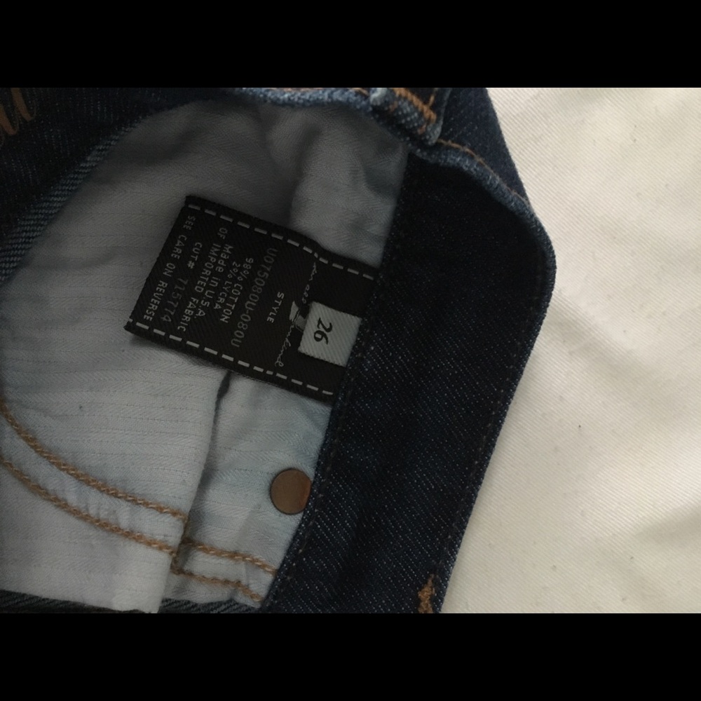 7 for all mankind jeans size 26